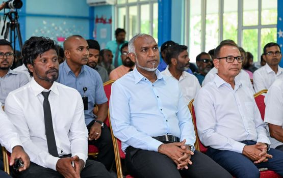 Noomaraa ge tharaqee ah fashaafai vanee muhimmu massaikah thakeh, mashroou thah baara kuriya dhaane: Raees