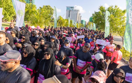 Mi aharuge pink ribbon Rin-Walk 32 rashakaai, 3 Resort eh gai baavaifi