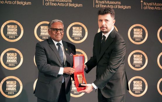 World Tourism awards 2025 ge best beach destination award Rajje ah libijje