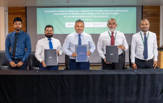Kanneli masveri kan tharaqee kurumah Hulhumale in kandelhi bin Fisheries ministry aai havaalu koffi