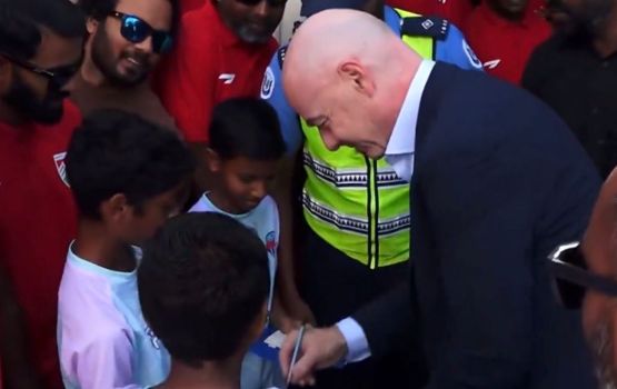 FIFA ge raees, Infantino raajje vadaigathumun hoonu maruhabaa eh 