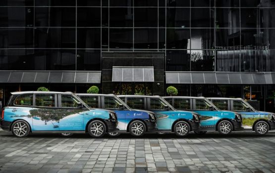 Rajje ishthihaaru kurumah, 100 taxi beynun kohgen London gai bodu campaign eh fashaifi