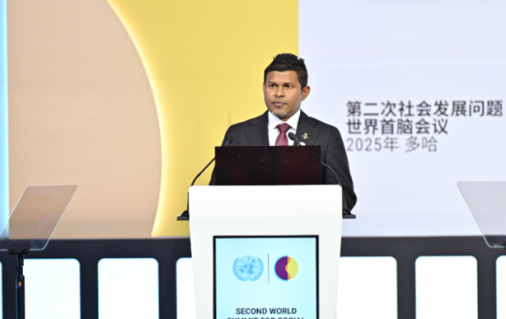 Igthisaadhah asaru nukuraa gothah ijthimaagee tharagee ah haradhu kurumuge maalee gaabilukan muhimmu: Naibu Raees