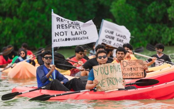 Moolekede sarahahdhu ge binn hikkun hutaalumah edhi, Raees ah sity!