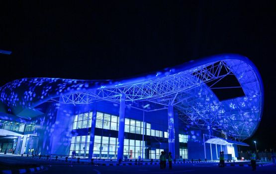 Hanimaadhoo Airport gai dollar ATM akaai dollar counter eh