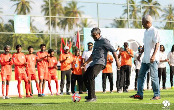 Kula gadha rasmihyaathakaa eku vaavu atholhu futsal mubaaraaiy fashaifi