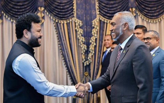 Minister Naidu calls on President Dr. Muizzu