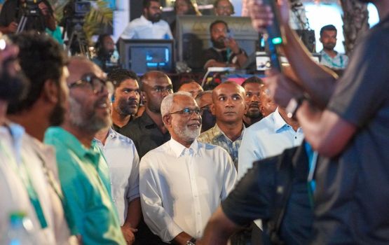 Riyaasee dhevana dhaureh Raees Muizzu kaamiyaabu kuravvaanekamah Abdul Raheem vidhaalhuvehje