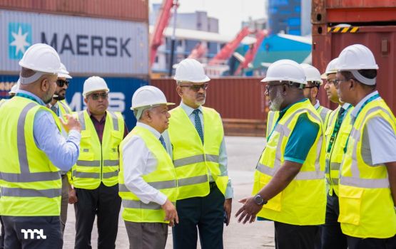 Nazim aai Saleem Male' viyafaari bandharah ziyaaraiy kuravvaifi