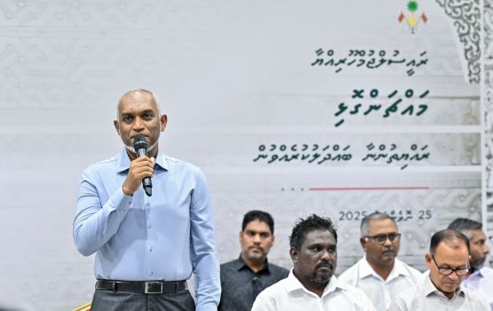 Male City Council ah maraamaathu thah nukurevenvee sababeh neiy, aharaku 190 million rufiya libey: Raees