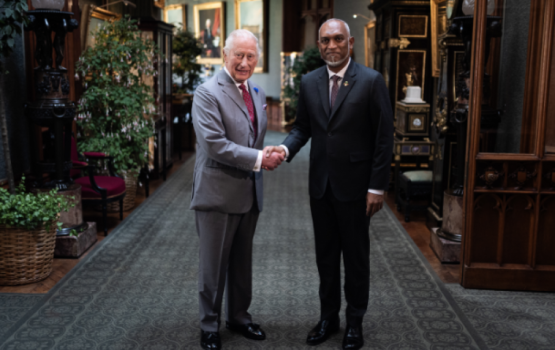 President departs for the UK