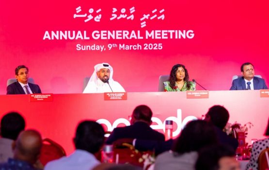 Aanmu hissaadhaarunge faraathun Ooredoo ge director ge magaamah kurimathilumuge furusathu hulhuvaifi 