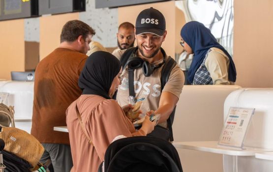 Aa terminal in hidhumah dheyn feshi UAE ge thin vana Airline akah Ethihad