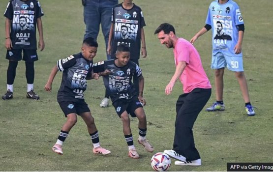 Messi concludes India tour peacefully after chaotic Kolkata start
