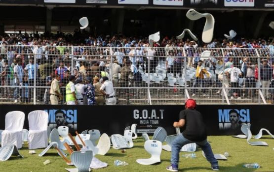 Messi ge India dhathuru inthizaamu kuri faraiy fuluhunge belumuge dhashah gengosfi