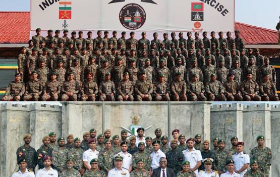 Indian army aaeku kuriah gendhiya excercise ekatha excercise ekuverin ninmaalaifi