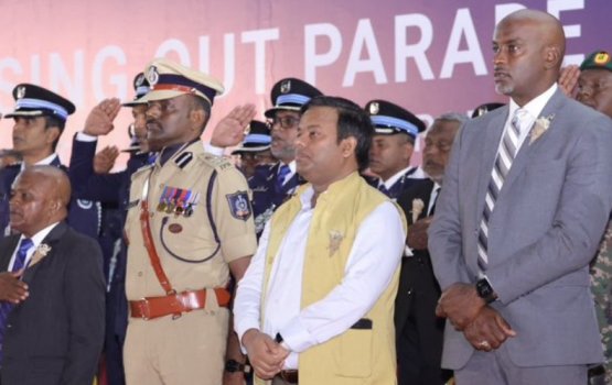 Indian Dep HighCom attends NCPLE passing out in Addu