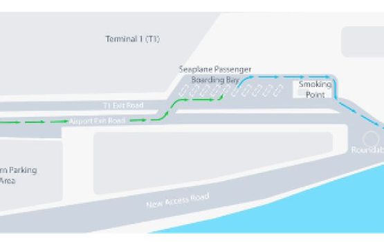 Aa Terminal seaplane ge bus thakah dhathivaa hen park nukuran angaifi