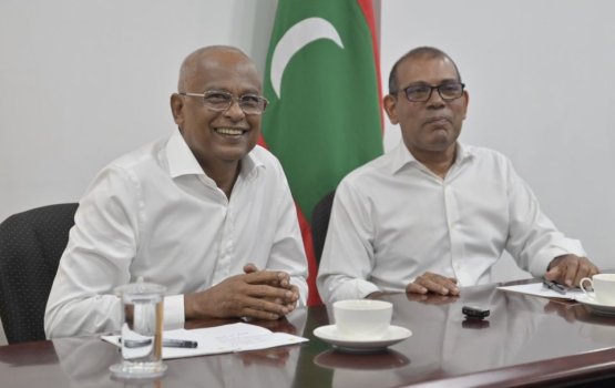 Ex-President Solih & Nasheed meet, looking to mend relations