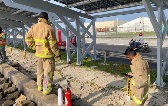 Highway gai huri solar paneleh gai alifaanuge haadhisaaeh hingaifi 
