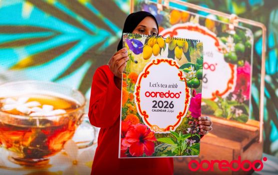 Ooredoo 2026 calendar: Tea with Ooredoo nerefi