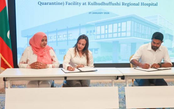 Kulhudhuffushee hospitalgai private room facility eh elhumuge masakkaiy 53 miliionah havaalukoffi 