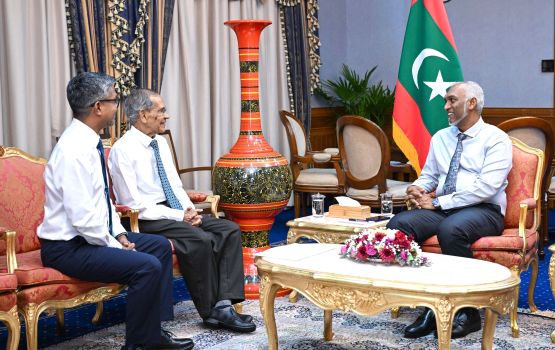 Mohamed Zahir Husaain raajjeyge thauleemah kohdhevvi masakkathah Raeesge shukuru 