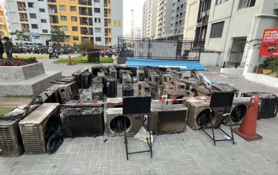 Hiyaa 5 vana tower in vaguthee boahiyaa vahikan dhin meehun aanmu haalathah