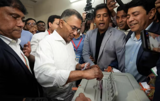 Bangladhesh ge aanmu inthihaabu BNP in kaamiyaabu kurumA gulhigen raees thahuniya fonuvvaifi 