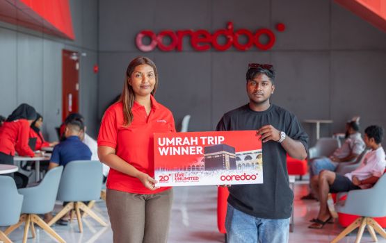 Ooredoo ge 15 vana umraa dhathuru libunee B.Kendhoo Ali Riza ah!