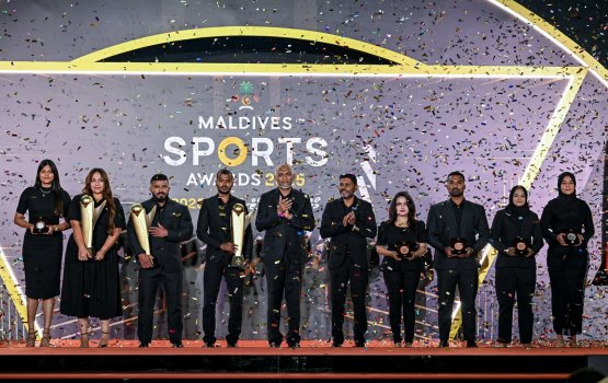 Top athletes honored at Maldives Sports Award 2025