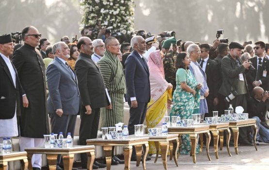 President attends oath-taking ceremony for new Bangladeshi PM