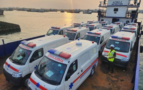 Raajje genai 56 ambulance rahthakah fonuvaifi