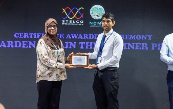 STELCO gai kuriah gendhiya fire warden train the trainer program ge baiverinna certificate dheefi