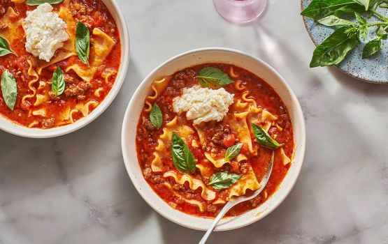 Press Badhige: Lasagna soup 