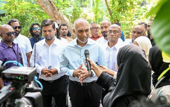 Idhikolhun komme vaahakaeh dhekkiyas, Dr. Muizzuge thaaeedh othee PNC ge candidatunna 