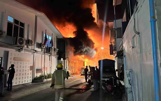 Maafannu gudhanehgai roave fuluhunnaai Fire and Rescue Services in harakaaiy therivanee