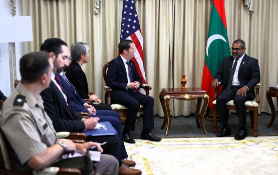 America in Asia ah kanda alhuvvaafai hunnavaa haassa mandhoobu minister Khaleel aa badhdhalu kuravvaifi