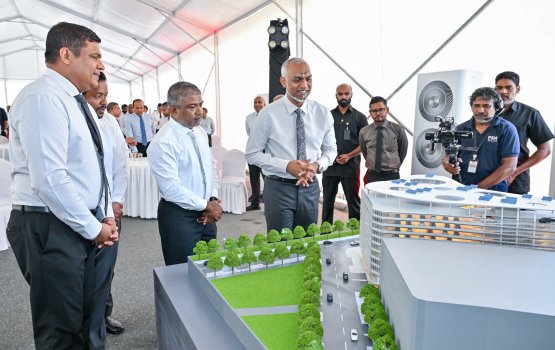 Ground-breaking ceremony held for the 13-storey parking building 