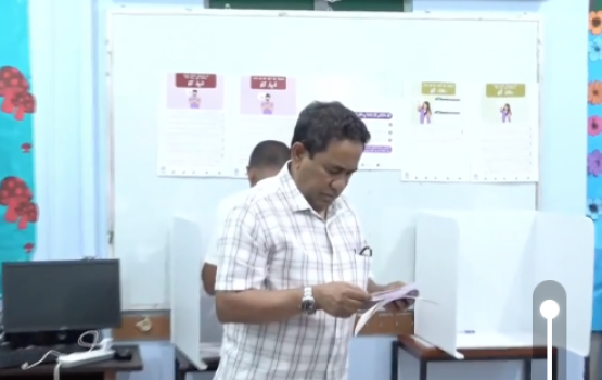 Kureege Raees Abdulla Yameen vote lavvaifi
