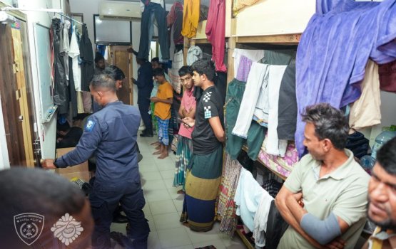 Large group of foreigners arrested for gambling & drunkenness