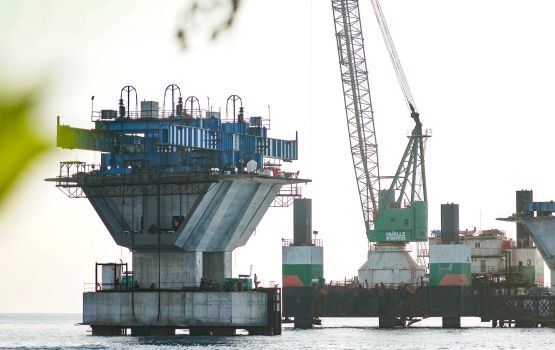 Thilamale Bridge ge 74 percent masakkaiy nimijje
