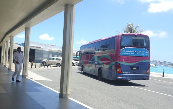 Velana Airport ge traffic floor ah badhaluthakeh gennanee