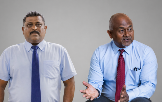 Kulhivaru vazeeruge advisor akah Maattey adhi deputy sports commissioner akah Hanim ayyankoffi 