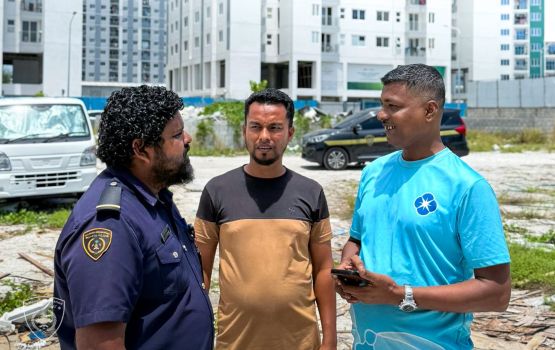 Gavaaidhaa hilaafah ulhunu 8 bidheyseeaku Hulhumale' dhevana fiyavahin athulaiganefi