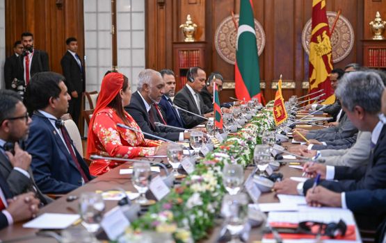 Raajje aai Sri lanka ge gulhun badhahibadhahi kurumah rasmee mashvaraathah baavaifi