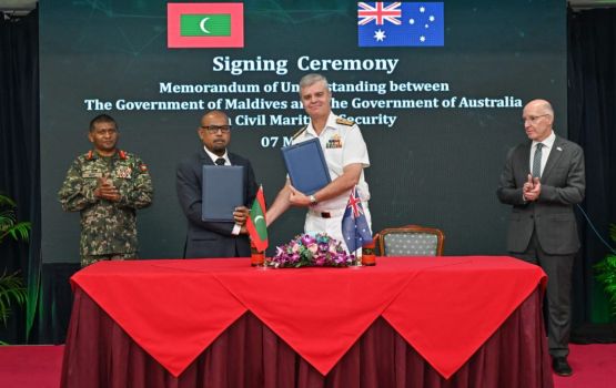 Dhivehi raajje aai Australia aadhemedhju kandumatheege salaamathaa gulhey ebbasvumehgai soikohffi