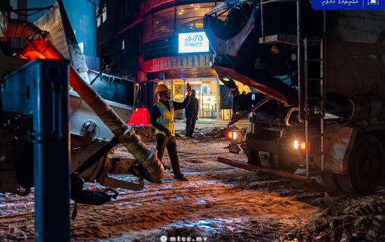 Boduthakurufaanu magu hedhun: Sheet pile kurumuge 68 percent nimijje