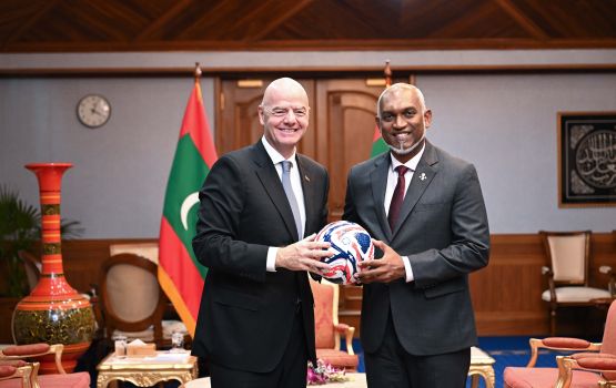Bainal'agvaamee football mubaaraaiythah beyhvumuge furusathu fahi kohdhinumakee amaazeh: Raees 