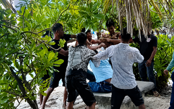Artificial beach sarahahdhugai bidheyseenge maaraamaaree'eh, fuluhun massala balanee 